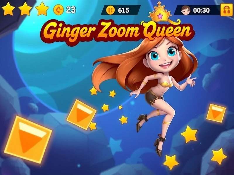 Quick Ginger Zoom Queen gameplay screenshot